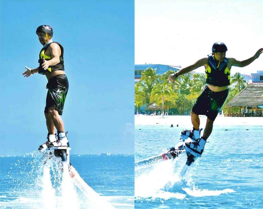 Keith Flyboarding in Mexico