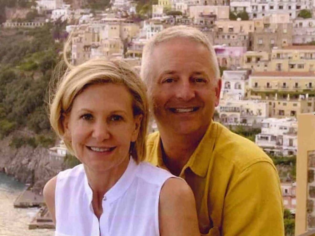 Keith and Tina Paul in Positano Italy