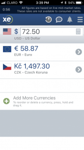 xe currency