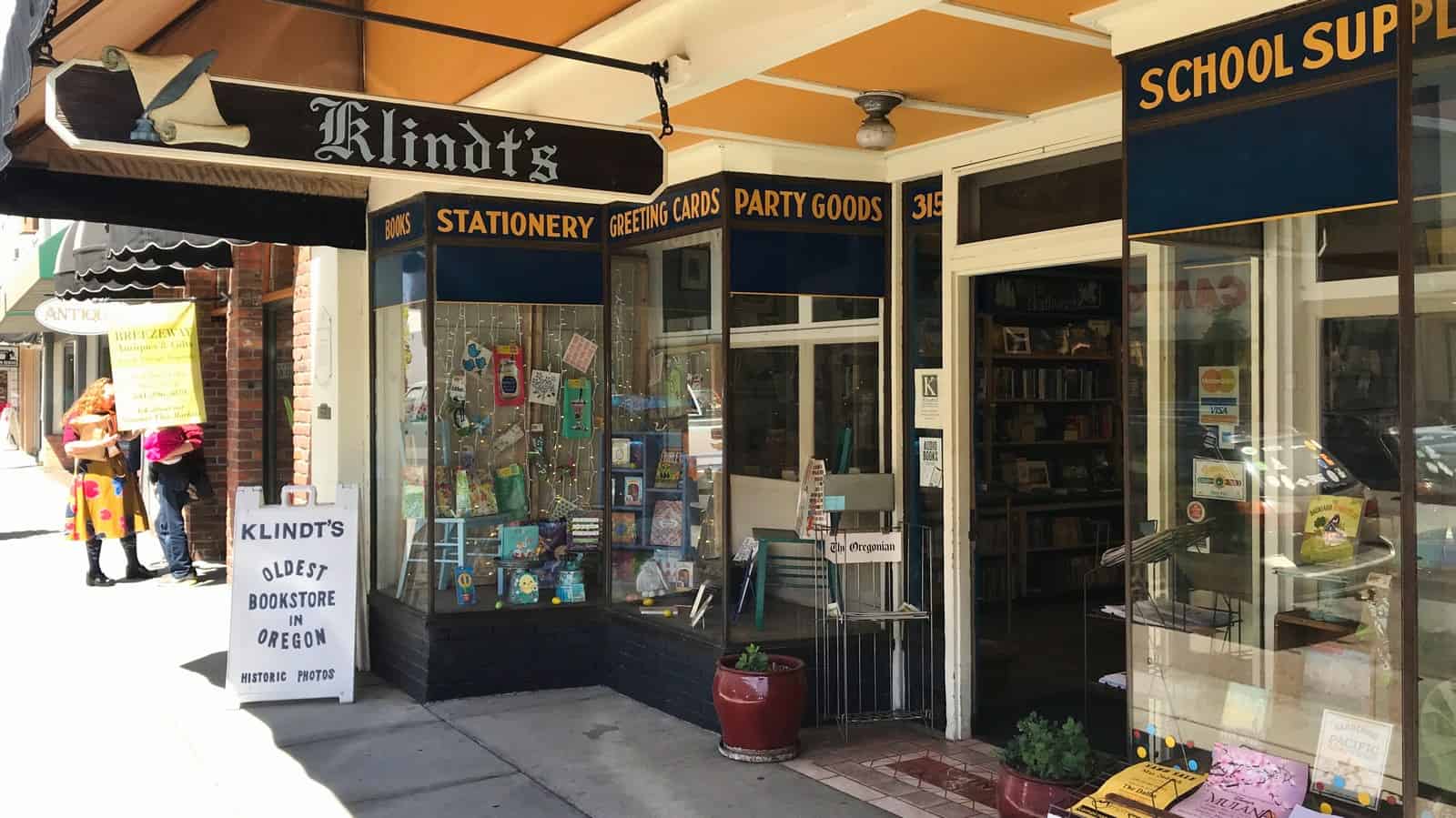 Klindt's bookstore