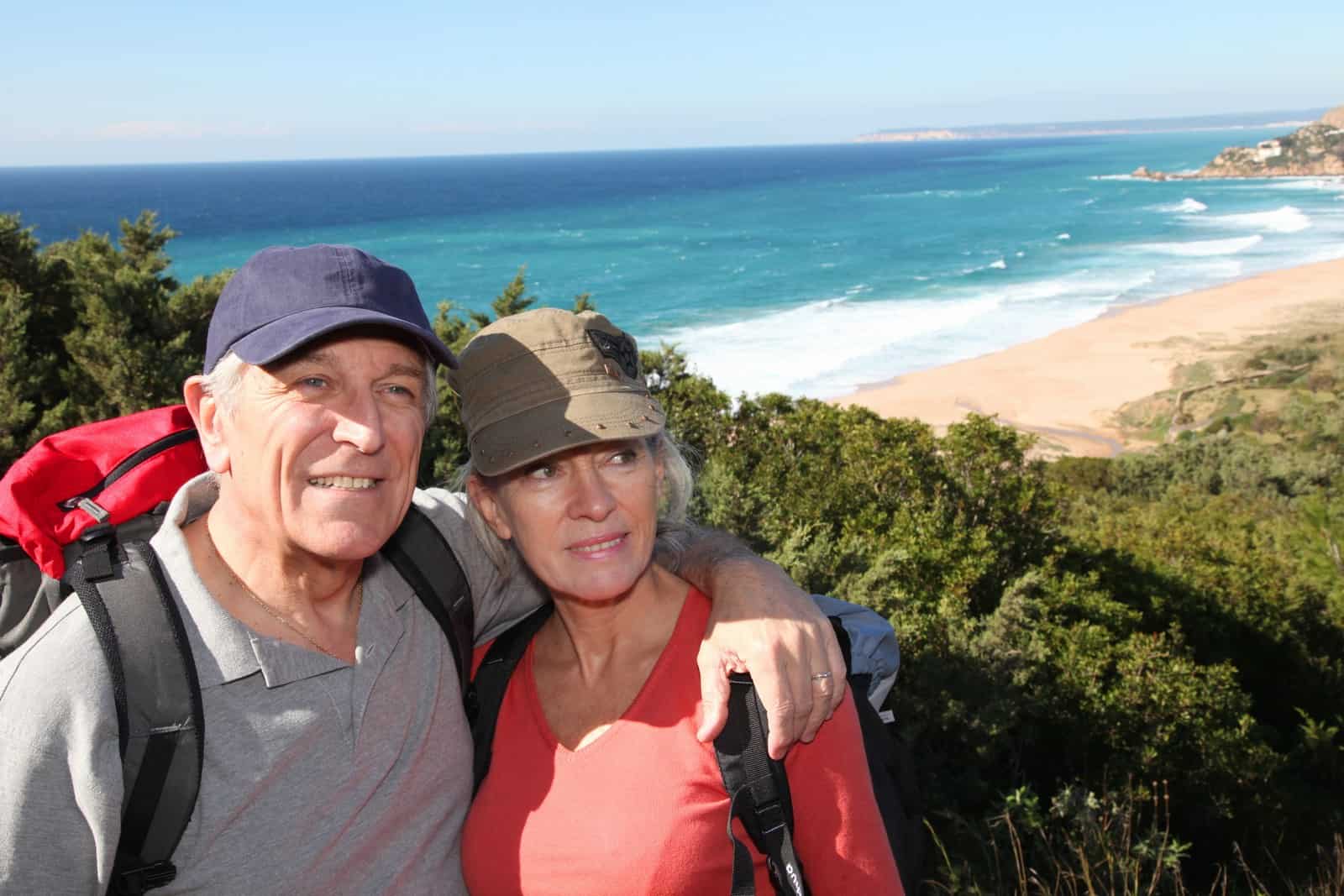 Retirement Savings Senior Couple Hiking