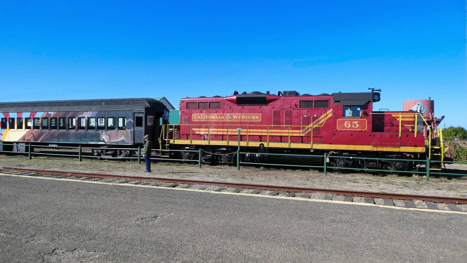 Mendocino wine skunk train